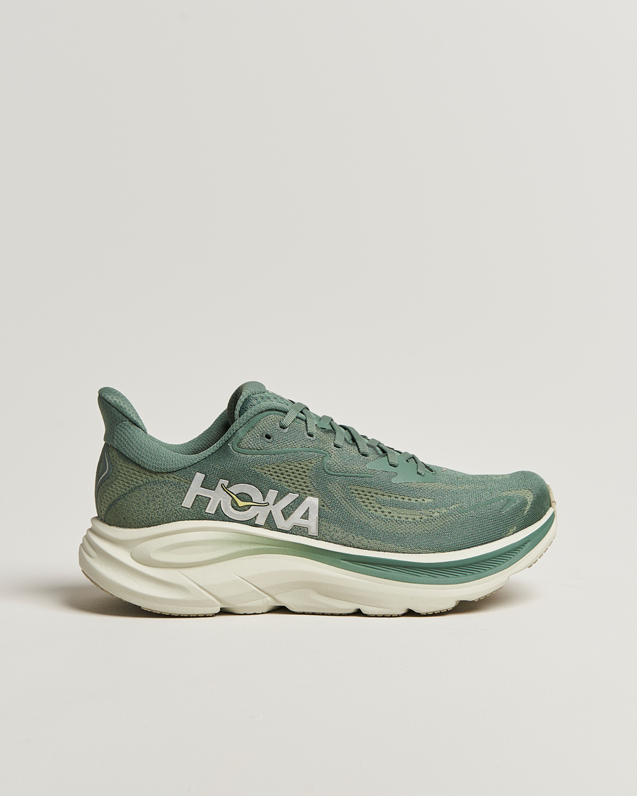 Herren | Runningsneakers | Hoka | One Clifton 10 Running Sneakers Fern/Truffle Salt