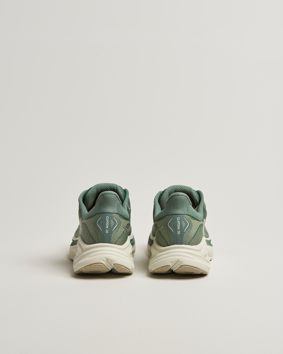 Herren | Runningsneakers | Hoka | One Clifton 10 Running Sneakers Fern/Truffle Salt