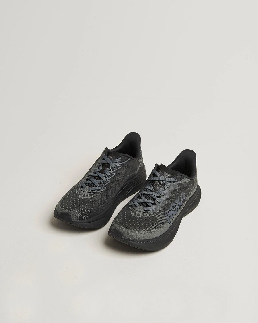 Herren | Runningsneakers | Hoka | One Mach 6 Running Sneakers Black/Outer Orbit