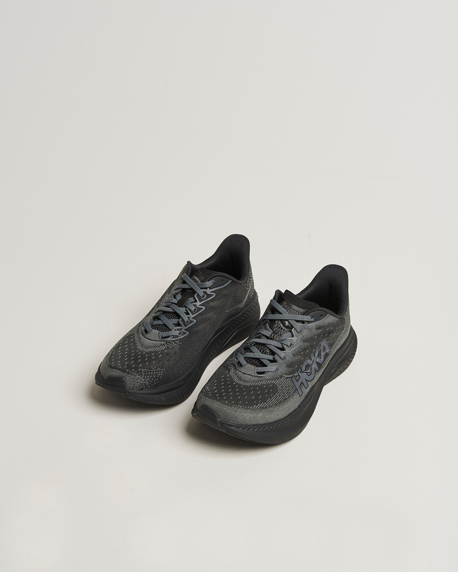 Herren | Runningsneakers | Hoka | One Mach 6 Running Sneakers Black/Outer Orbit