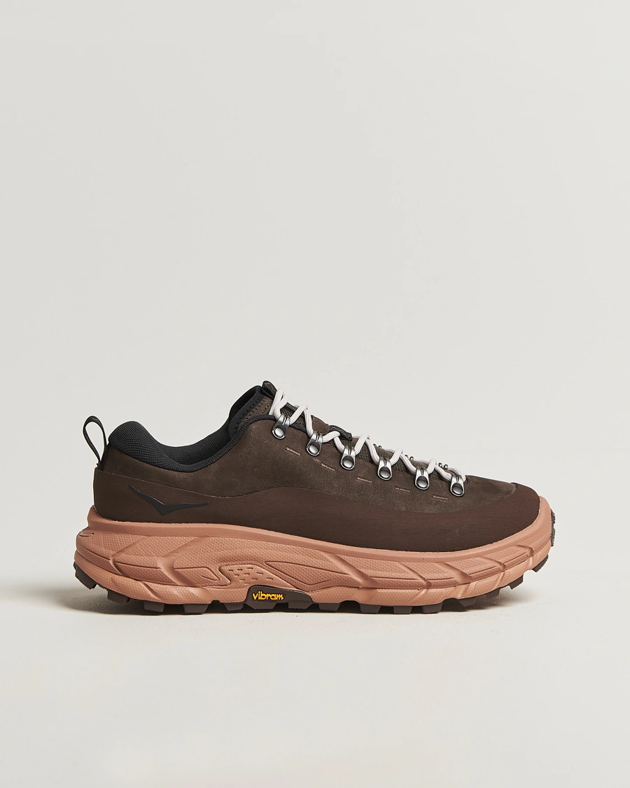 Herren | Trail Sneaker | Hoka | One Tor Summit Cast Iron/Walnut