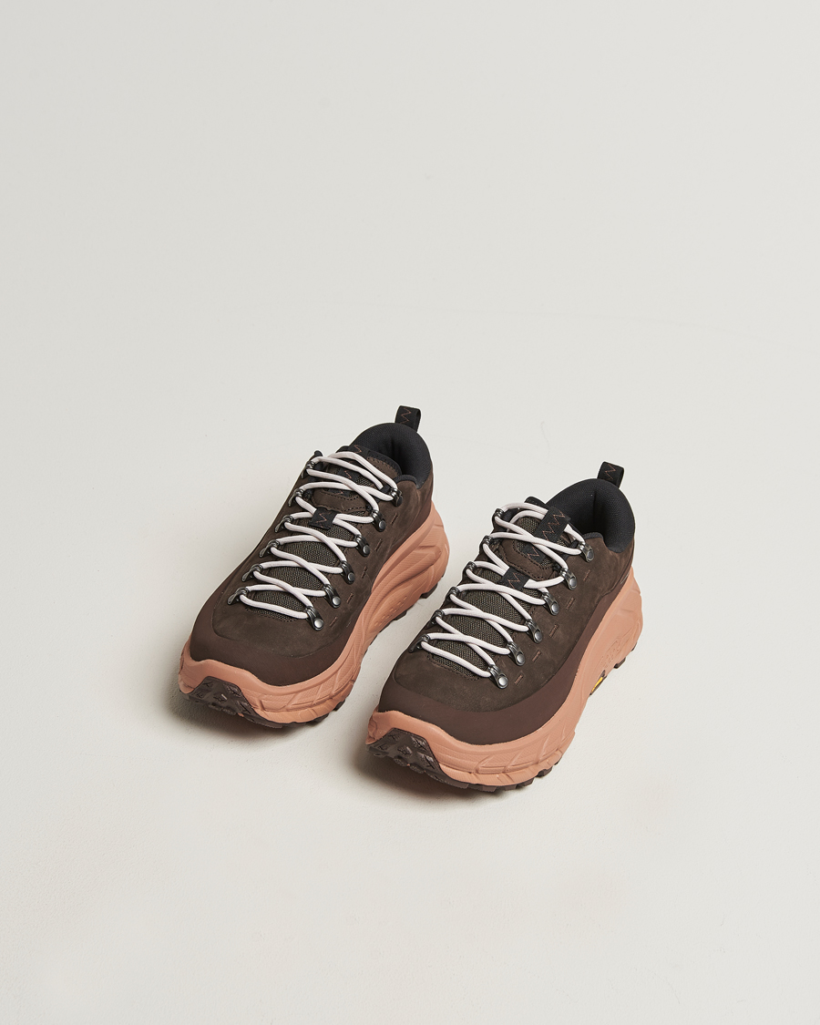 Herren | Trail Sneaker | Hoka | One Tor Summit Cast Iron/Walnut