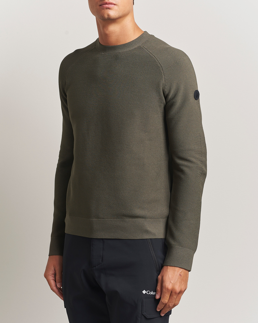 Herren | Pullover | Sail Racing | Element Seamless Crew Neck Mud Green