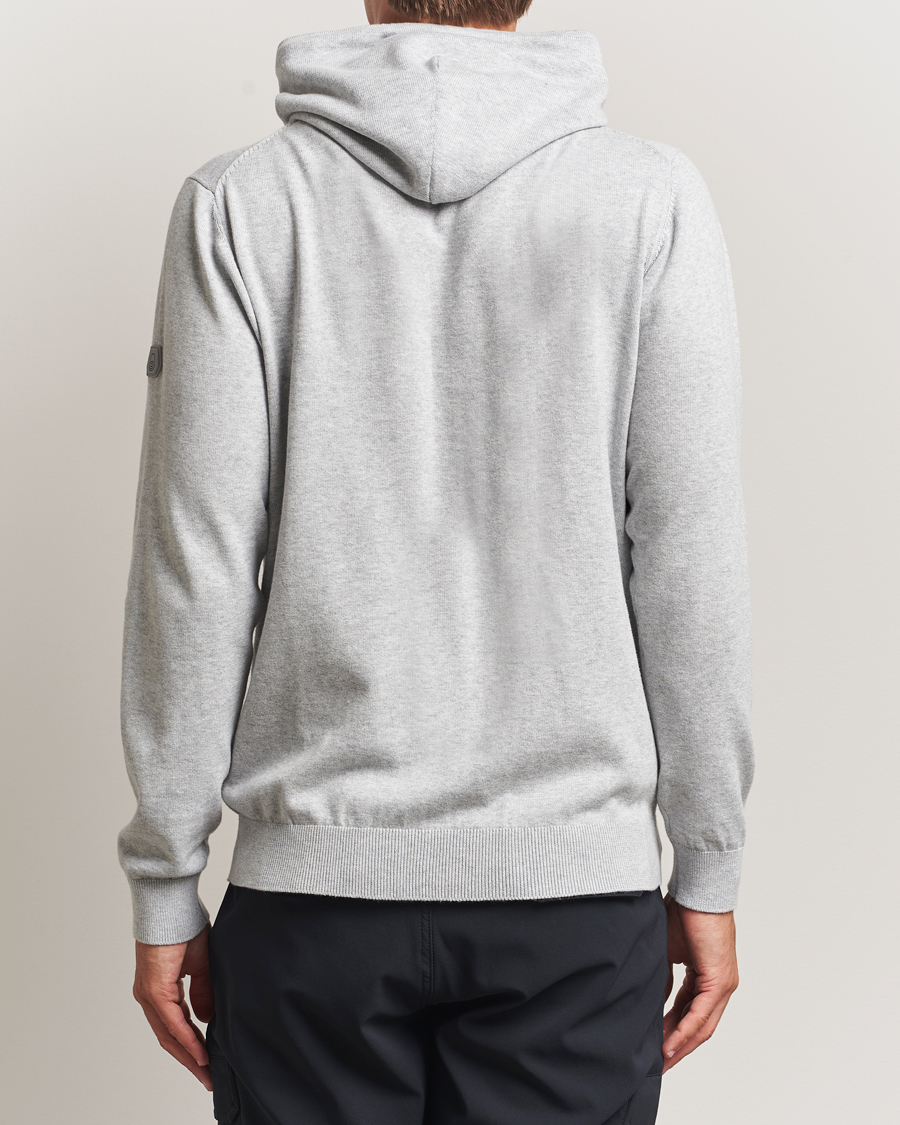 Herren | Pullover | Sail Racing | Bowman Knitted Full Zip Hoodie Grey Melange