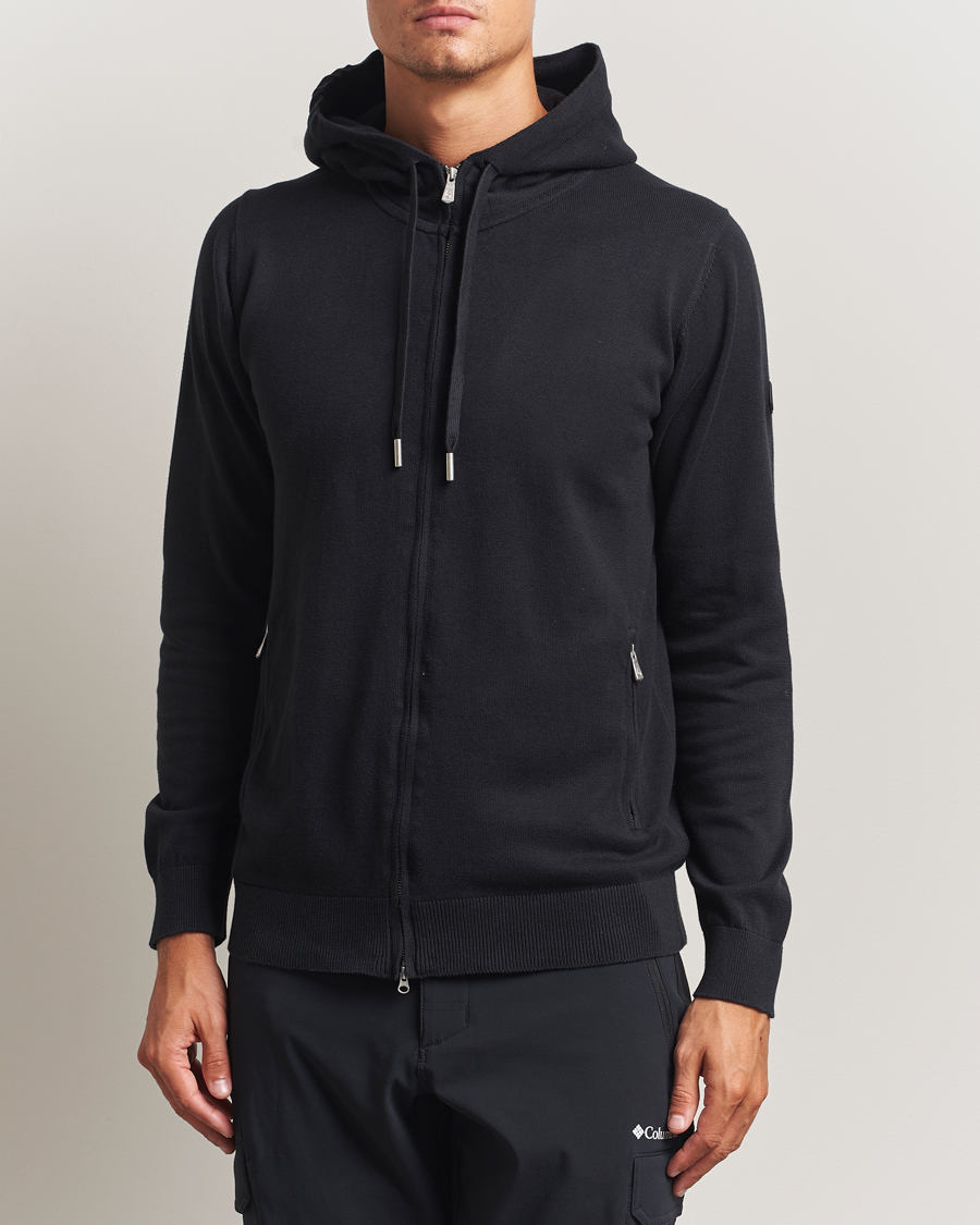 Herren | Pullover | Sail Racing | Bowman Knitted Full Zip Hoodie Carbon