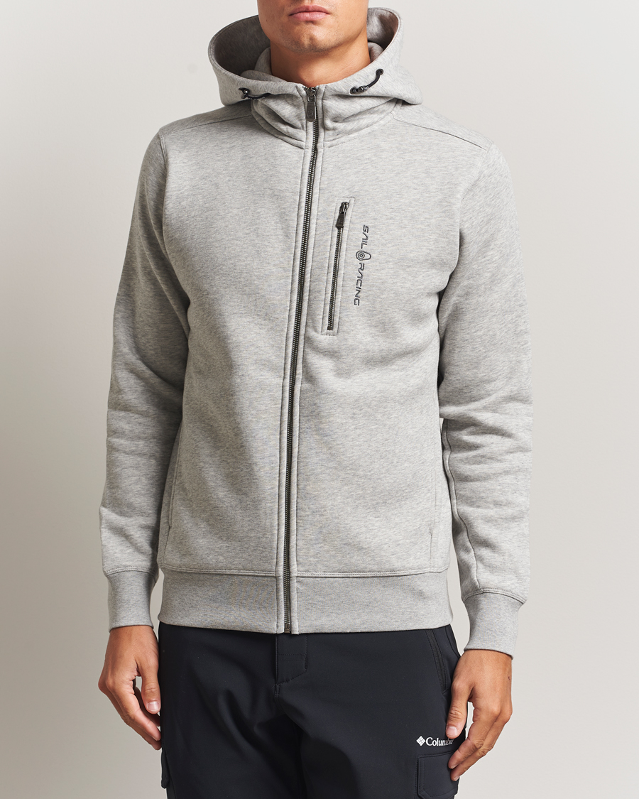 Herren | Pullover | Sail Racing | Bowman Full Zip Hoodie Grey Melange