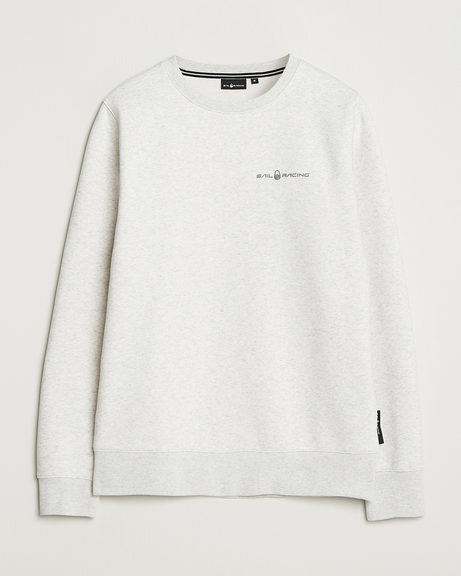Herren | Pullover | Sail Racing | Bowman Crew Neck Sweatshirt Light Grey Melange