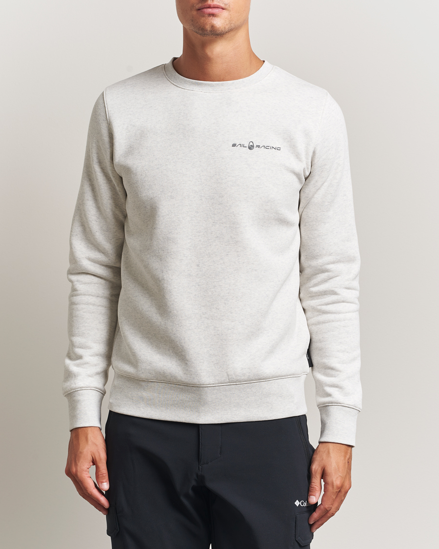 Herren | Pullover | Sail Racing | Bowman Crew Neck Sweatshirt Light Grey Melange