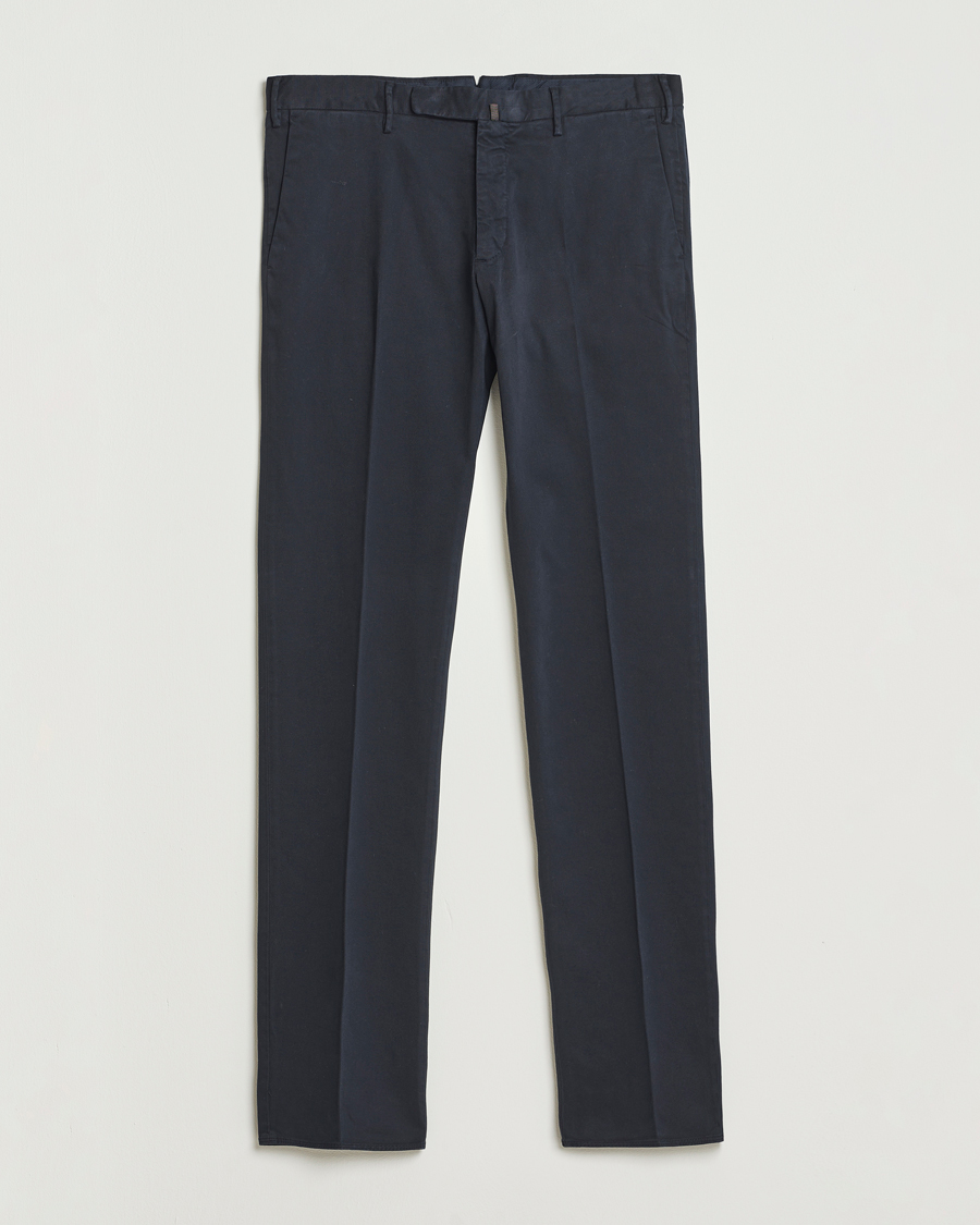 Herren | Hosen | Incotex | Slim Fit Cotton Stretch Chinos Navy