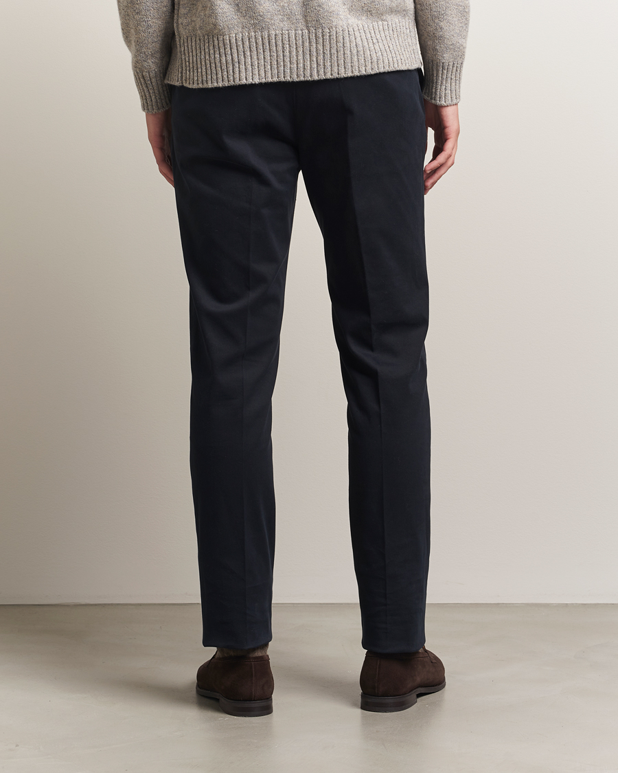 Herren | Hosen | Incotex | Slim Fit Cotton Stretch Chinos Navy
