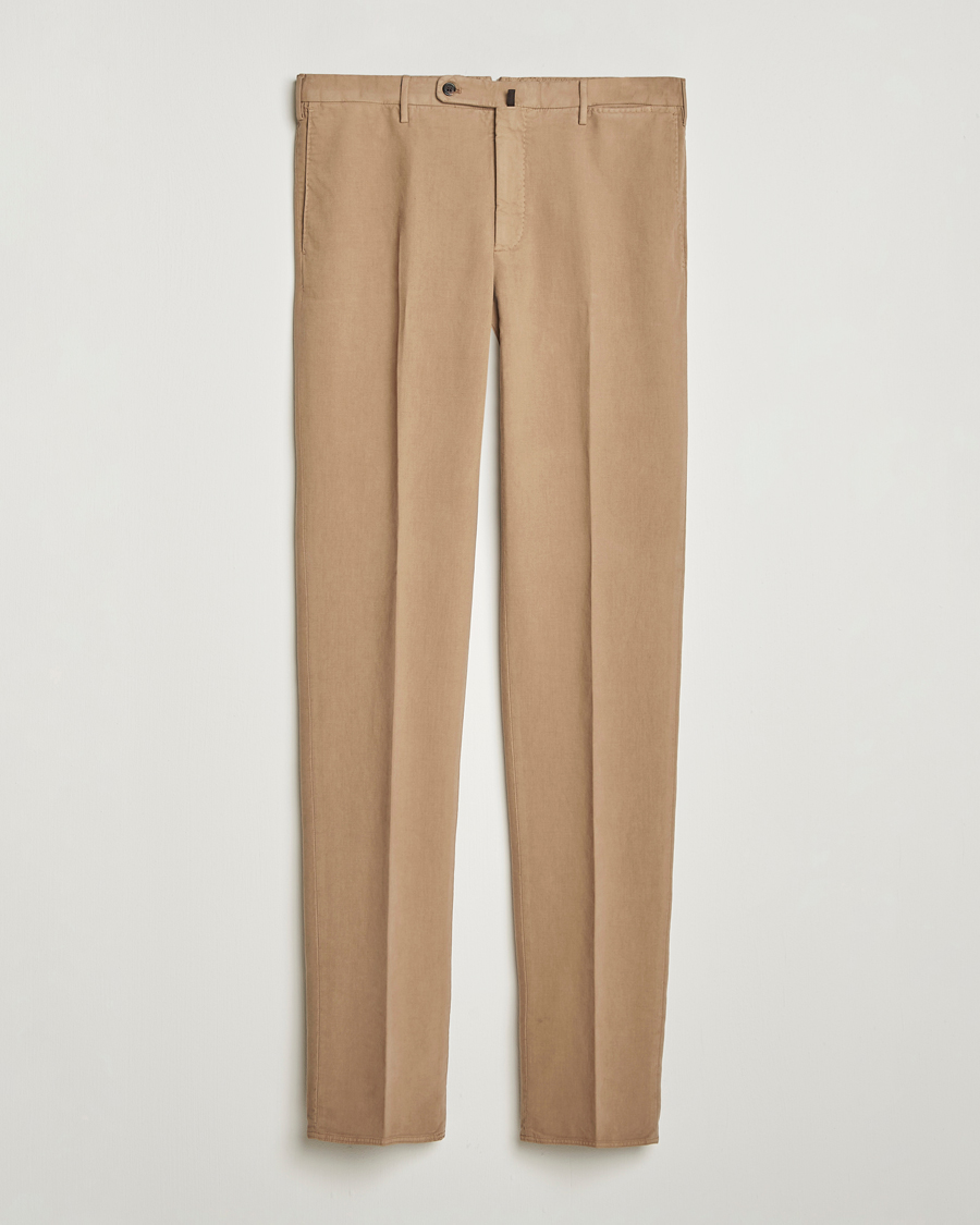Herren | Hosen | Incotex | Regular Fit Cotton Stretch Chinos Beige
