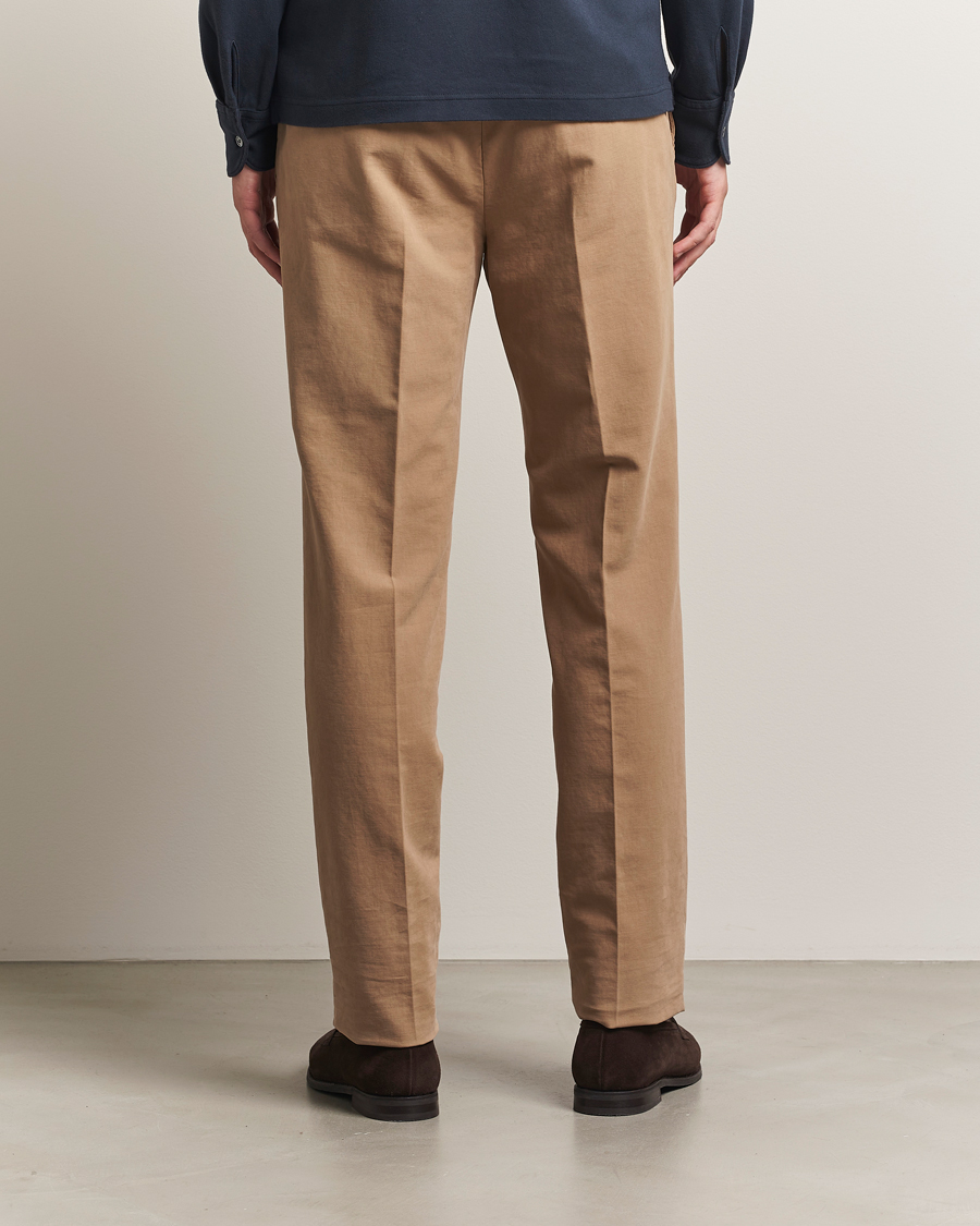 Herren | Hosen | Incotex | Regular Fit Cotton Stretch Chinos Beige