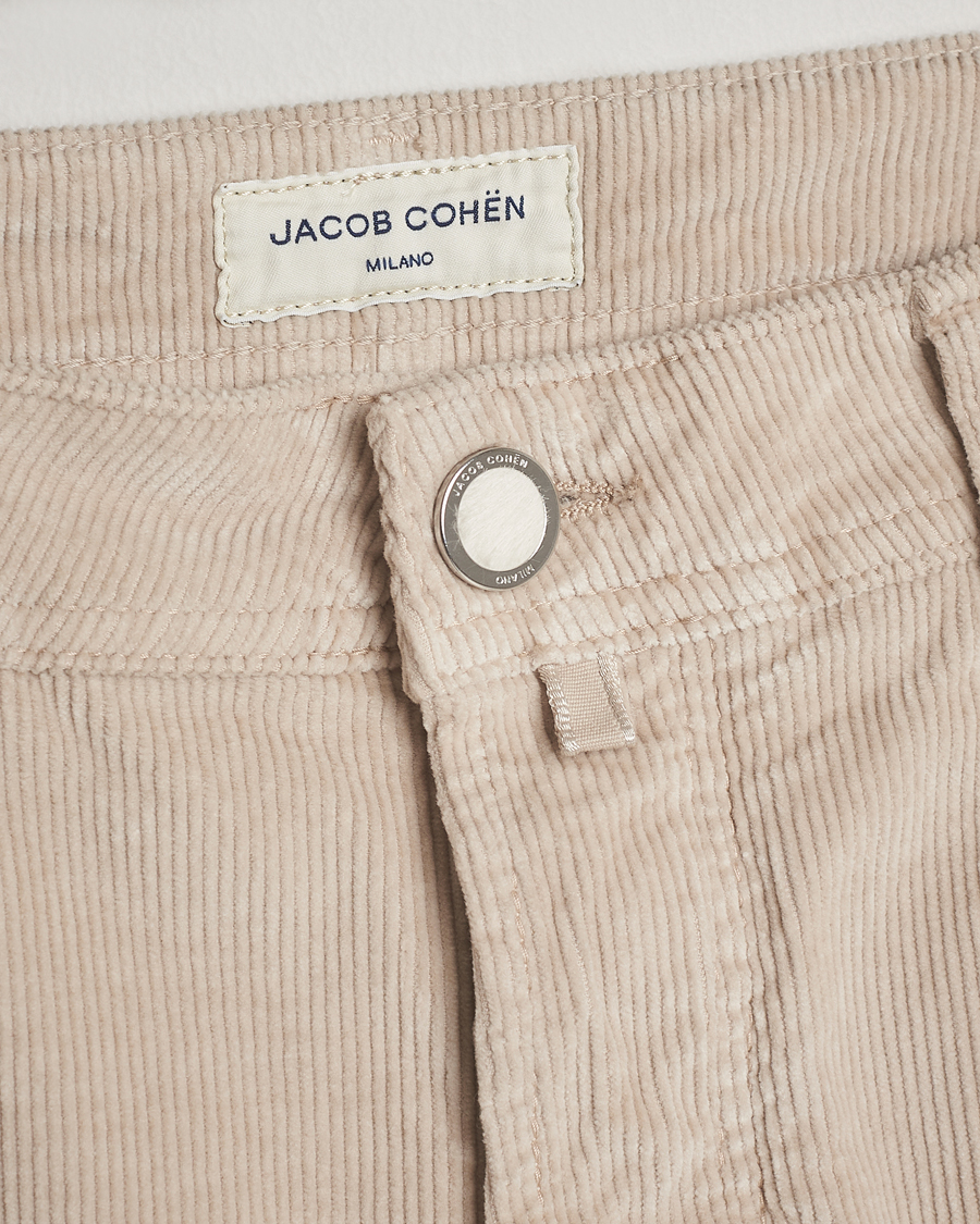 Herren | Hosen | Jacob Cohën | Bard 5-Pocket Medium Corduroy Trousers Off White