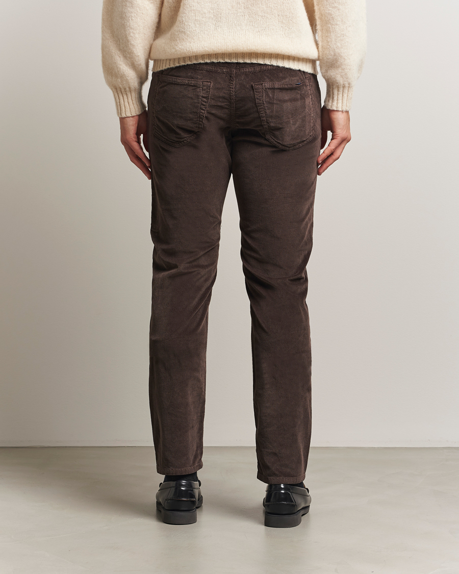 Herren | Hosen | Jacob Cohën | Bard 5-Pocket Medium Corduroy Trousers Brown
