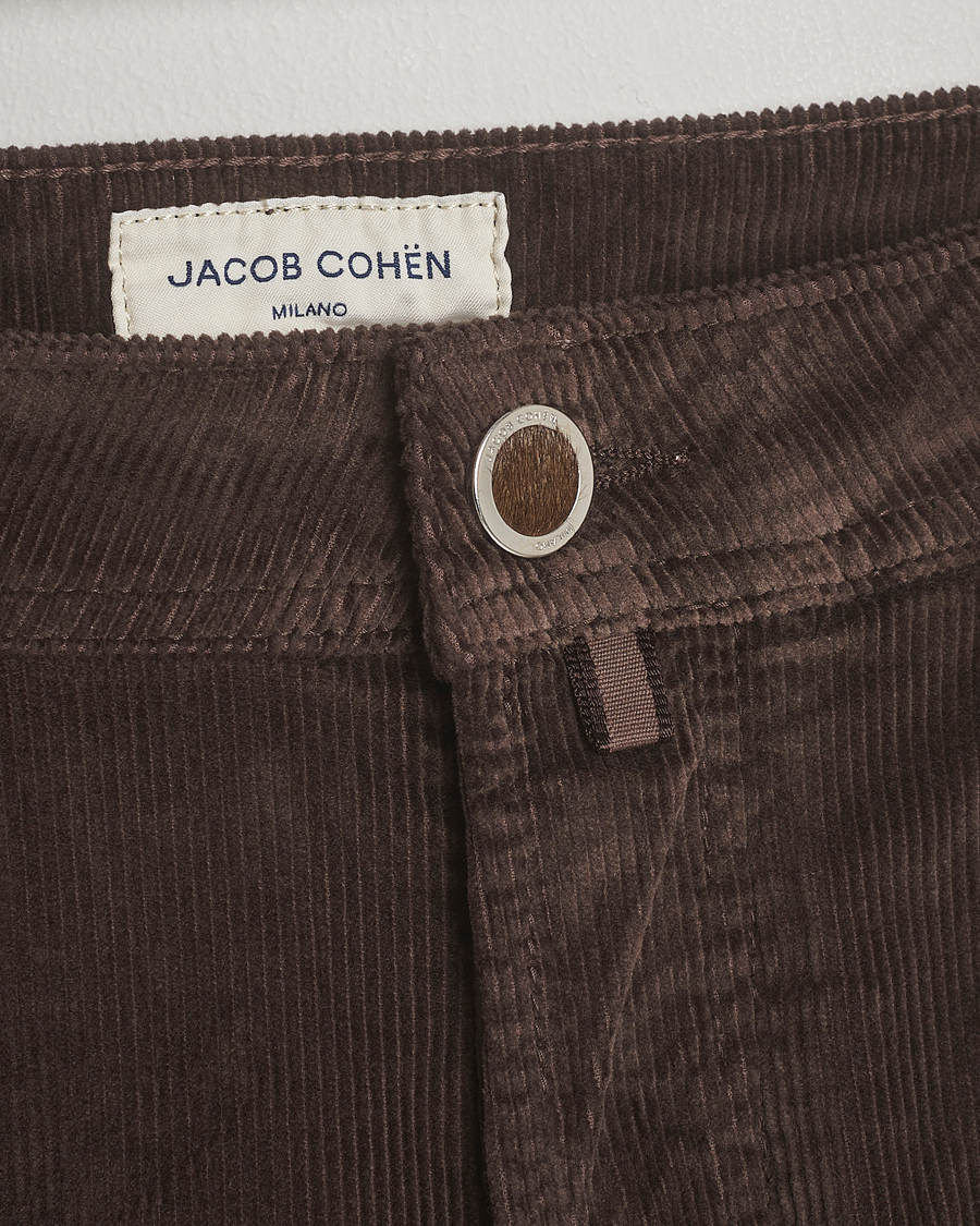 Herren | Hosen | Jacob Cohën | Bard 5-Pocket Medium Corduroy Trousers Brown