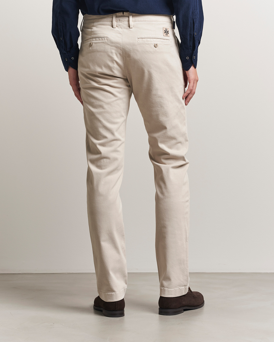 Herren | Hosen | Jacob Cohën | Bobby Cotton Chinos Beige