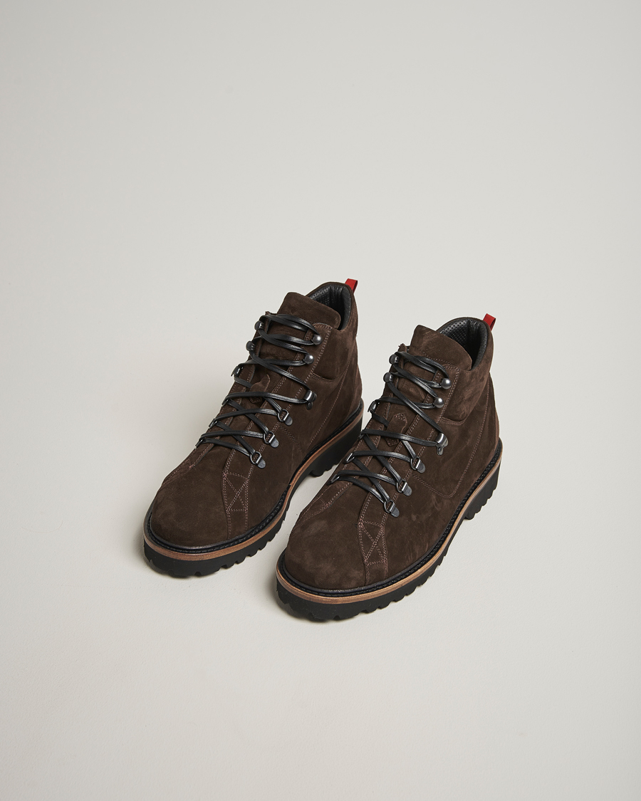 Herren | Boots | Kiton | St Moritz Winter Boots Dark Brown Suede