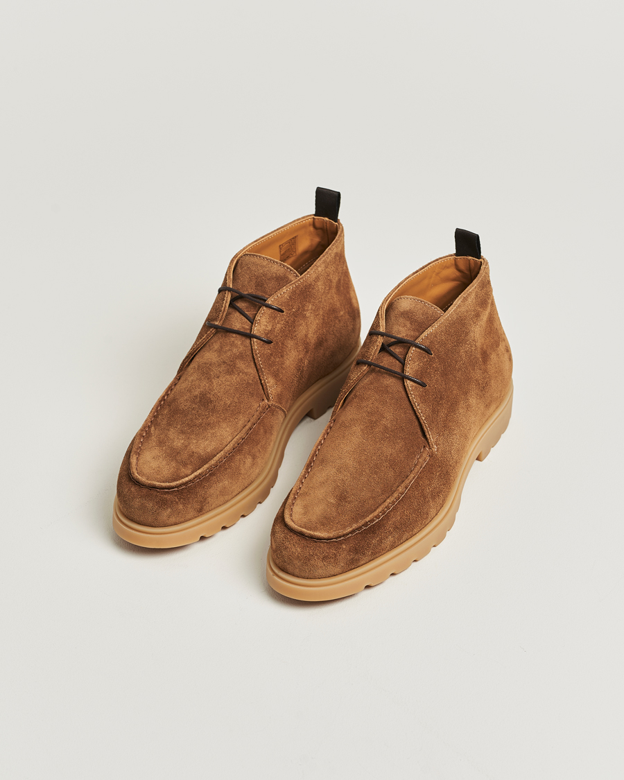 Herren | Boots | Kiton | Chukka Boots Brown Suede