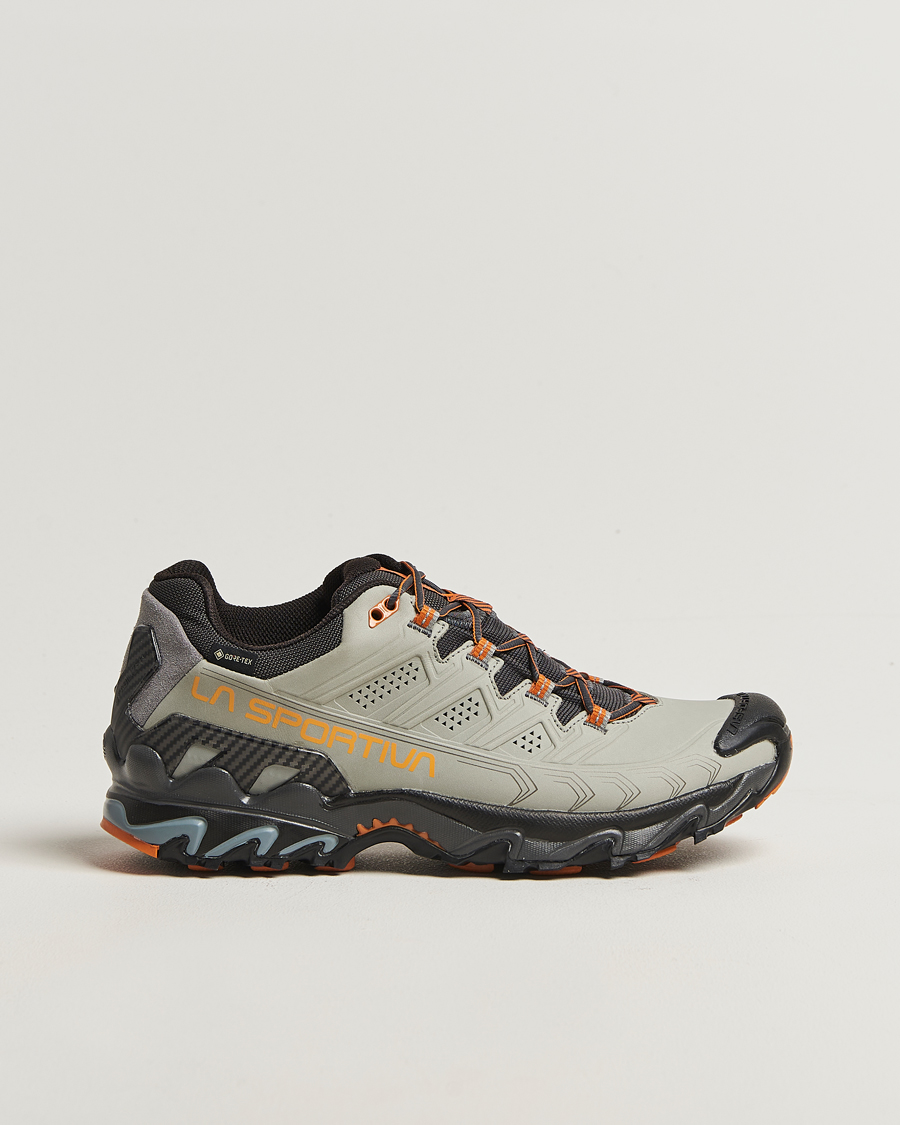 Herren | Trail Sneaker | La Sportiva | Ultra Raptor II Leather GTX Grey/Marmalade