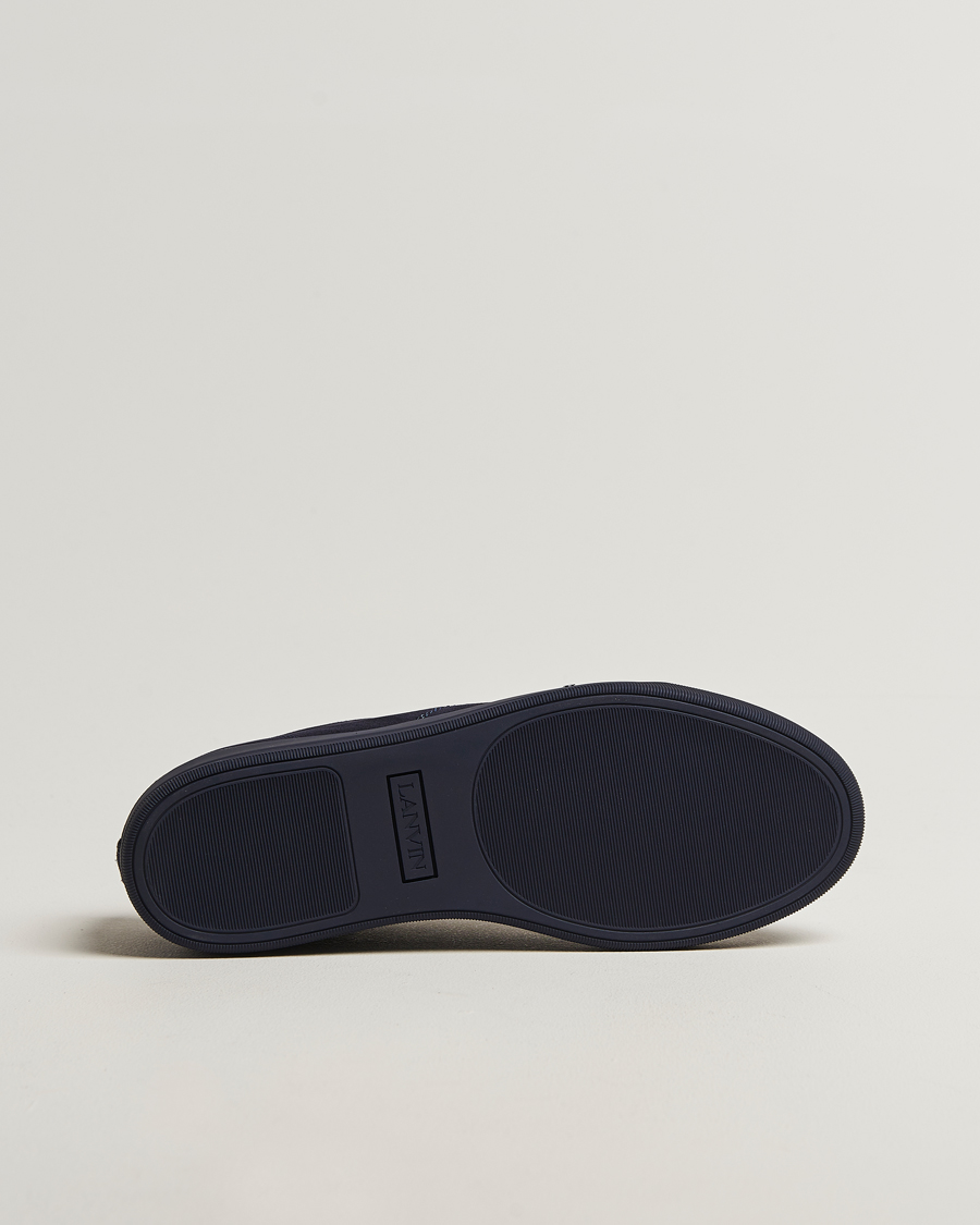 Herren | Sneaker | Lanvin | DBB1 Nappa Cap Toe Sneaker Black/Navy