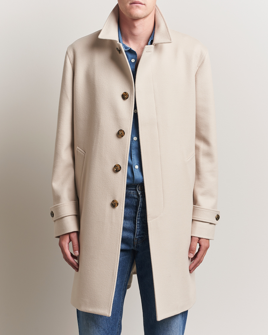 Herren | Jacken | Lardini | Wool Coat Beige