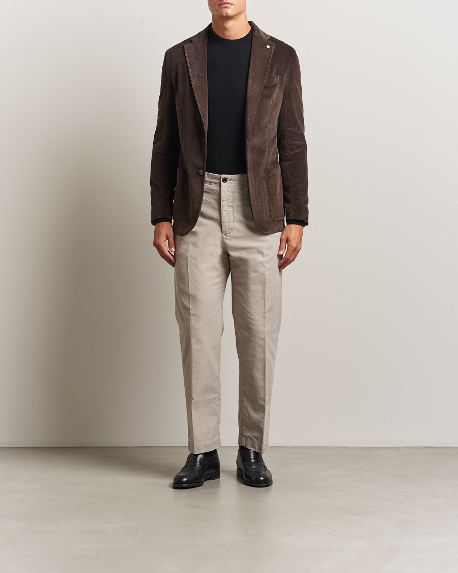 Herren | Sakkos | L.B.M. 1911 | Jack Corduroy Blazer Dark Brown