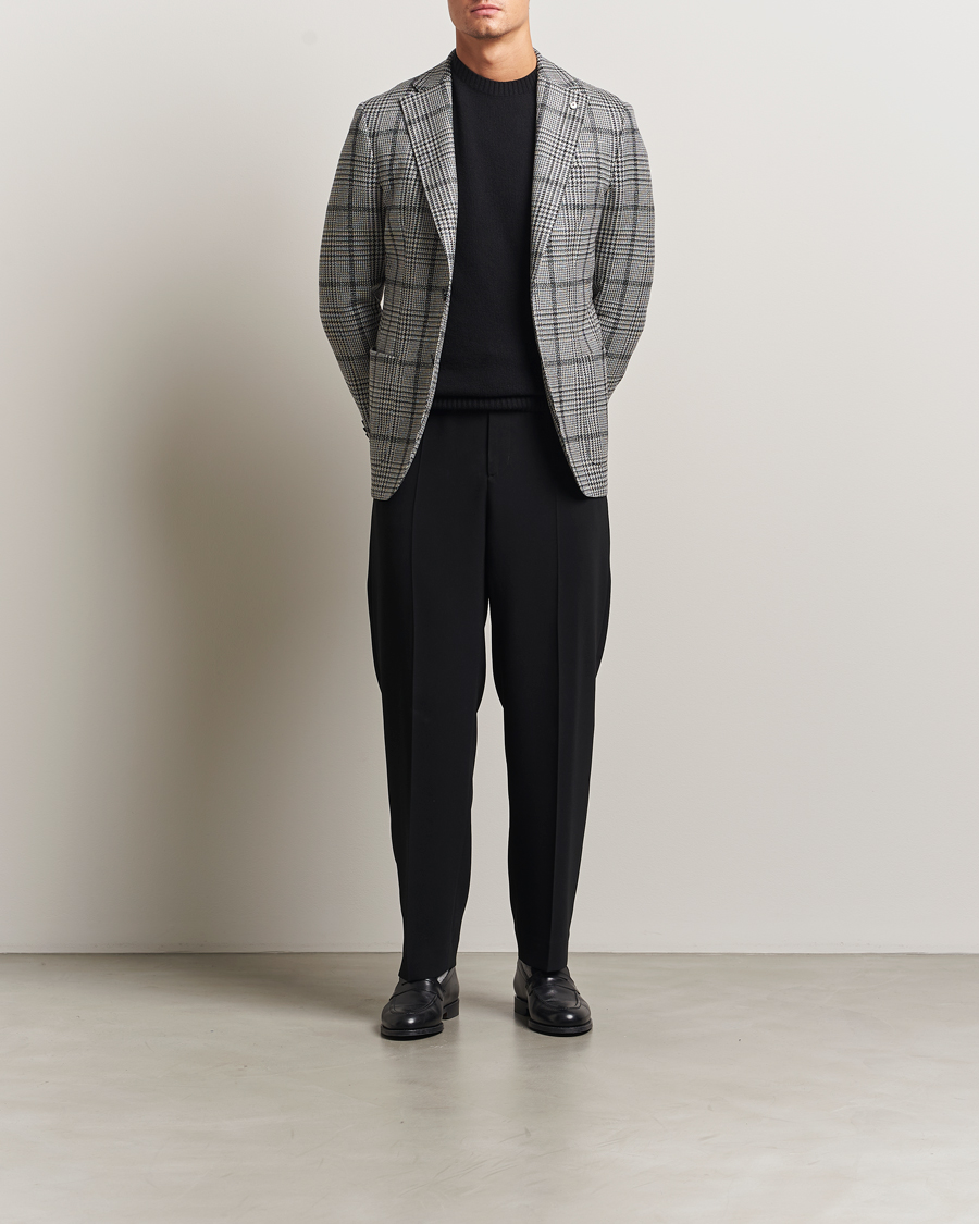 Herren | Sakkos | L.B.M. 1911 | Jack Checked Wool Blazer Grey