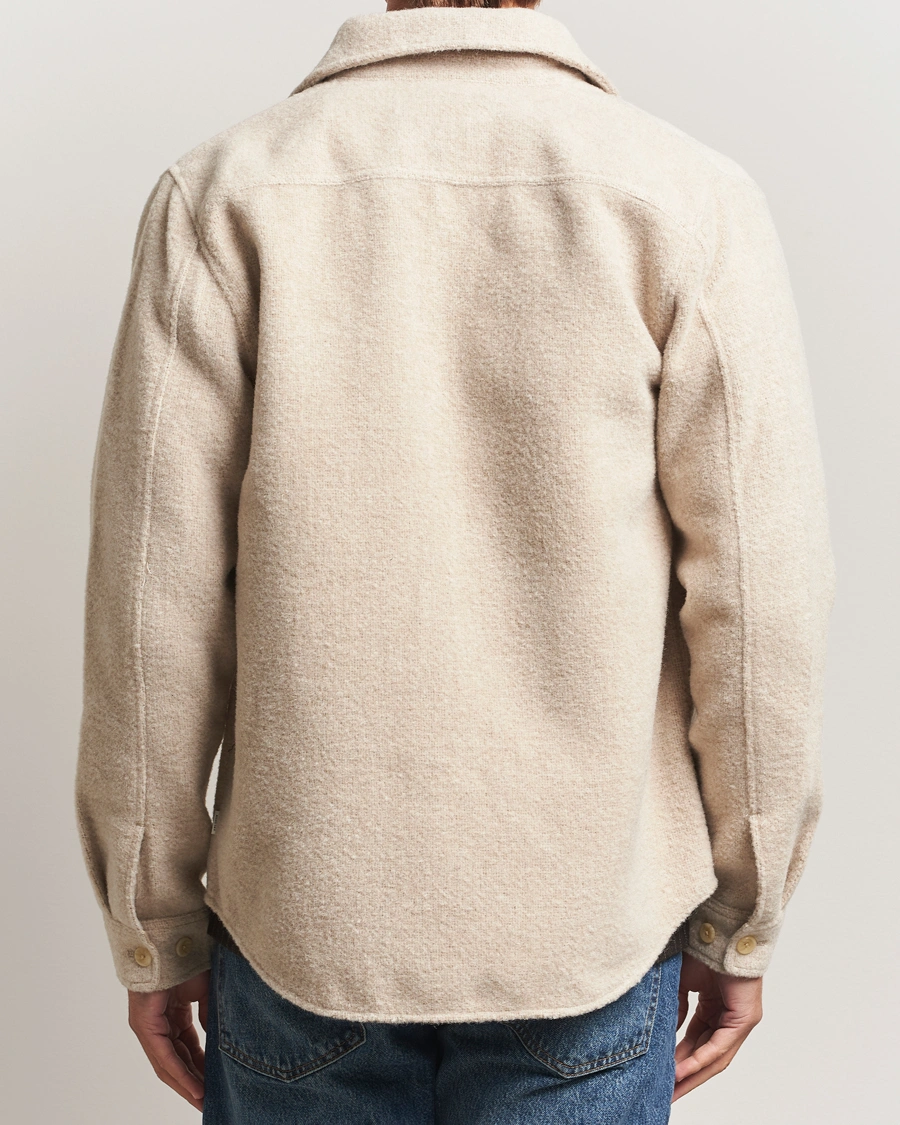 Herren | Hemden | LES DEUX | Lennon Bouclé Overshirt Ivory