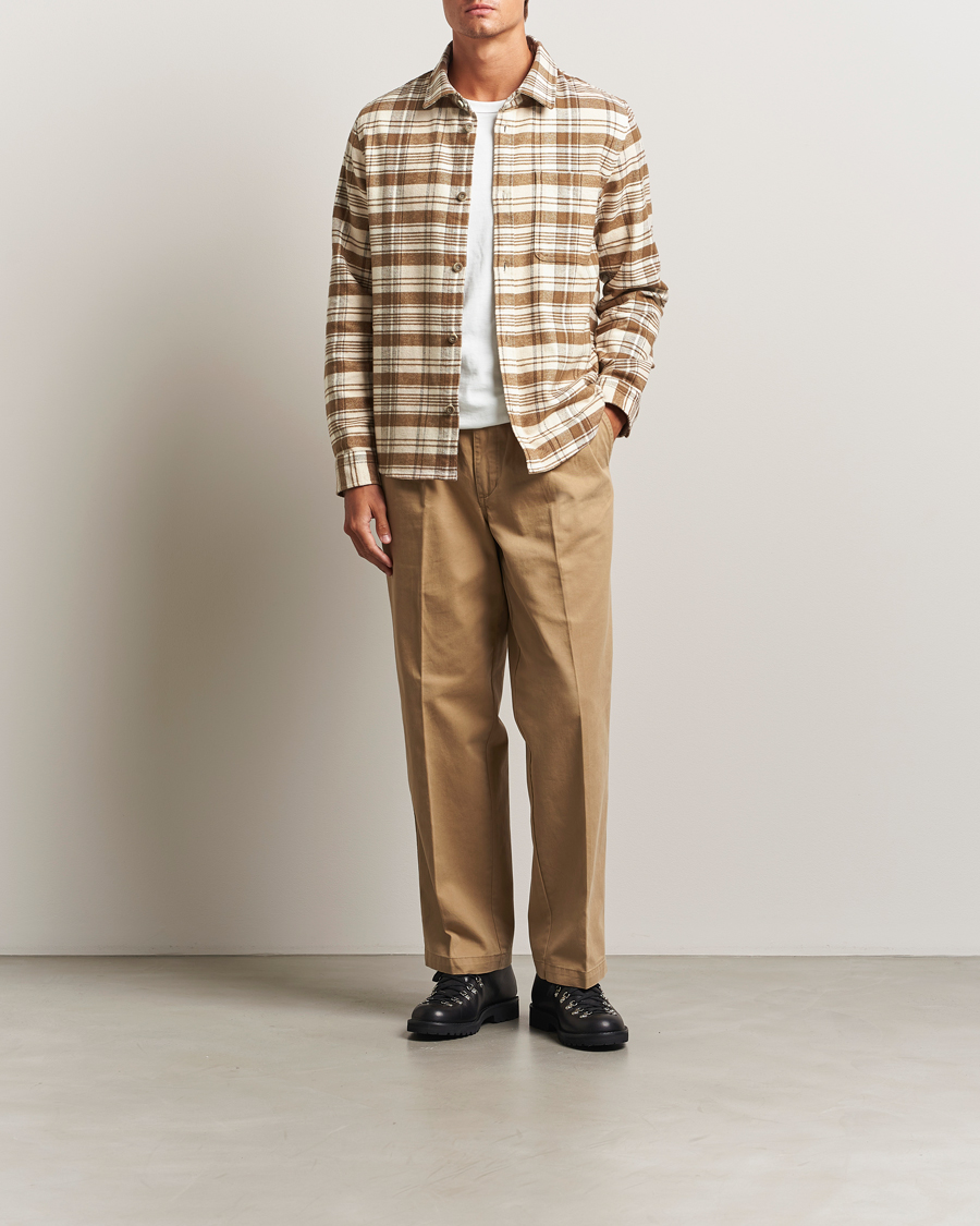 Herren | Hemden | LES DEUX | Lennon Check Overshirt Irish Cream