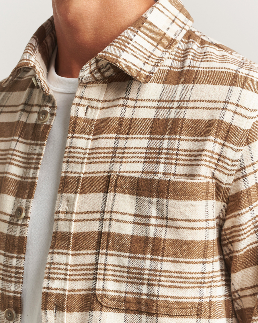 Herren | Hemden | LES DEUX | Lennon Check Overshirt Irish Cream