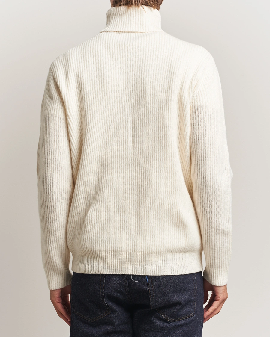 Herren | Pullover | LES DEUX | Eddie Wool Rib Rollneck Ivory