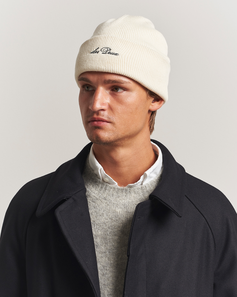 Herren | Mützen | LES DEUX | Wayne Wool Beanie Ivory