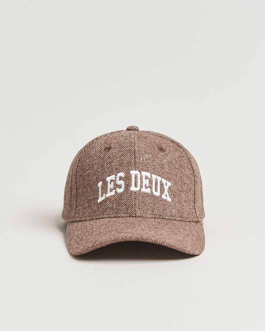 Herren | Hüte & Mützen | LES DEUX | Wool Baseball Cap Mountain Gray