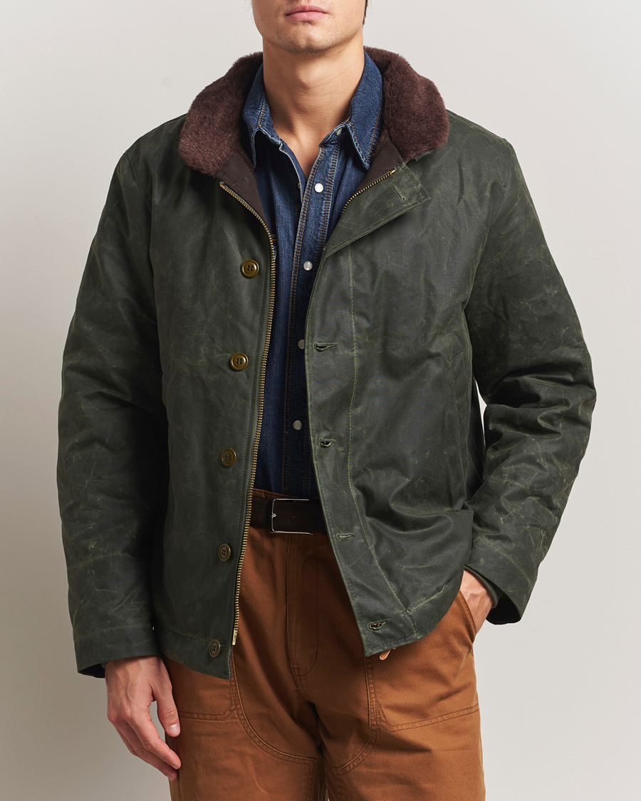 Herren | Jacken | Manifattura Ceccarelli | Deck Jacket Dark Green