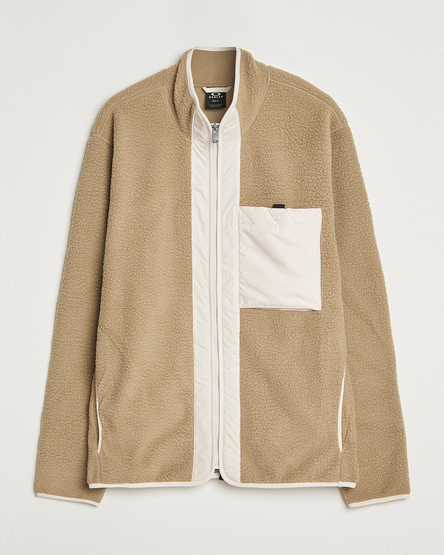 Herren | Pullover | Oakley | Off Slope Mountain Fire Sherpa Pebble/Mist