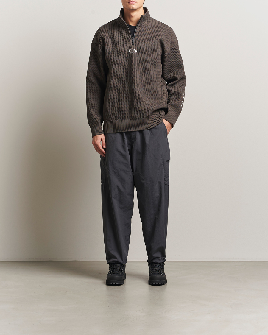 Herren | Pullover | Oakley | FGL New Retro Half Zip Sweater Black