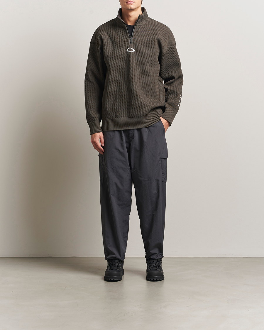 Herren | Pullover | Oakley | FGL New Retro Half Zip Sweater Black