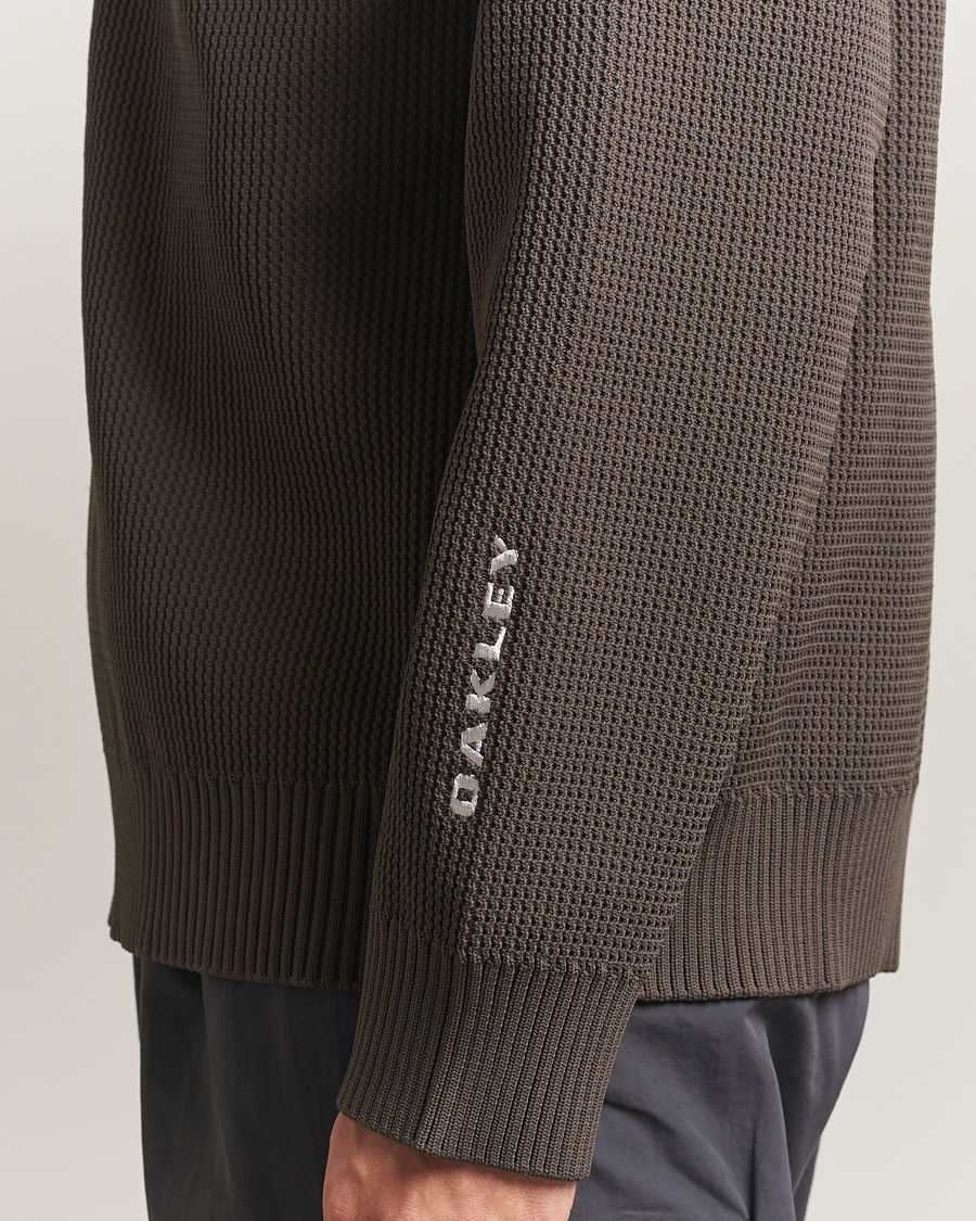 Herren | Pullover | Oakley | FGL New Retro Half Zip Sweater Black