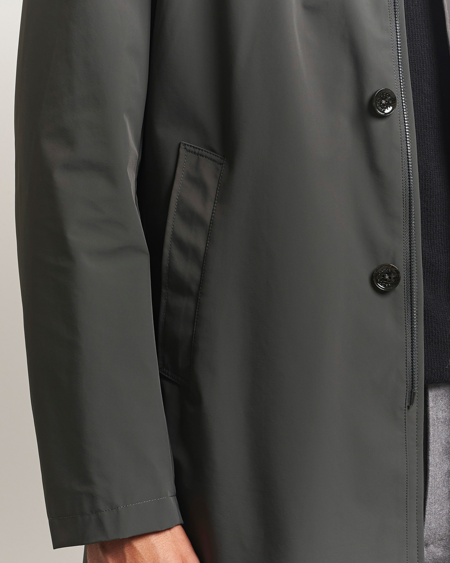 Herren | Jacken | Oscar Jacobson | Nylon Car Coat Olive