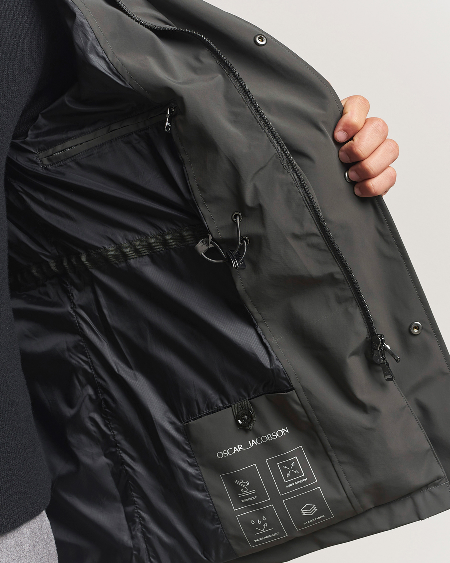 Herren | Jacken | Oscar Jacobson | M65 Nylon Field Jacket Olive