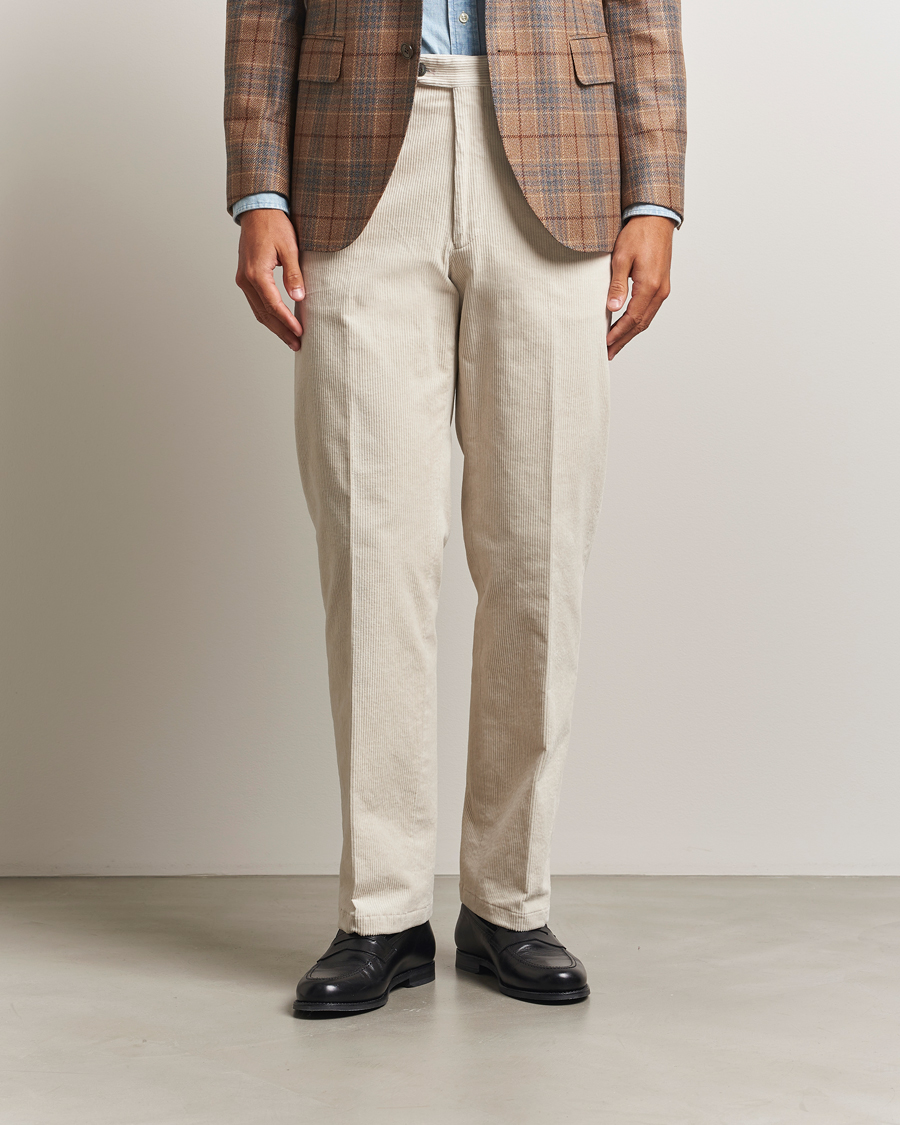 Herren | Hosen | Oscar Jacobson | Del S Straight Pants White