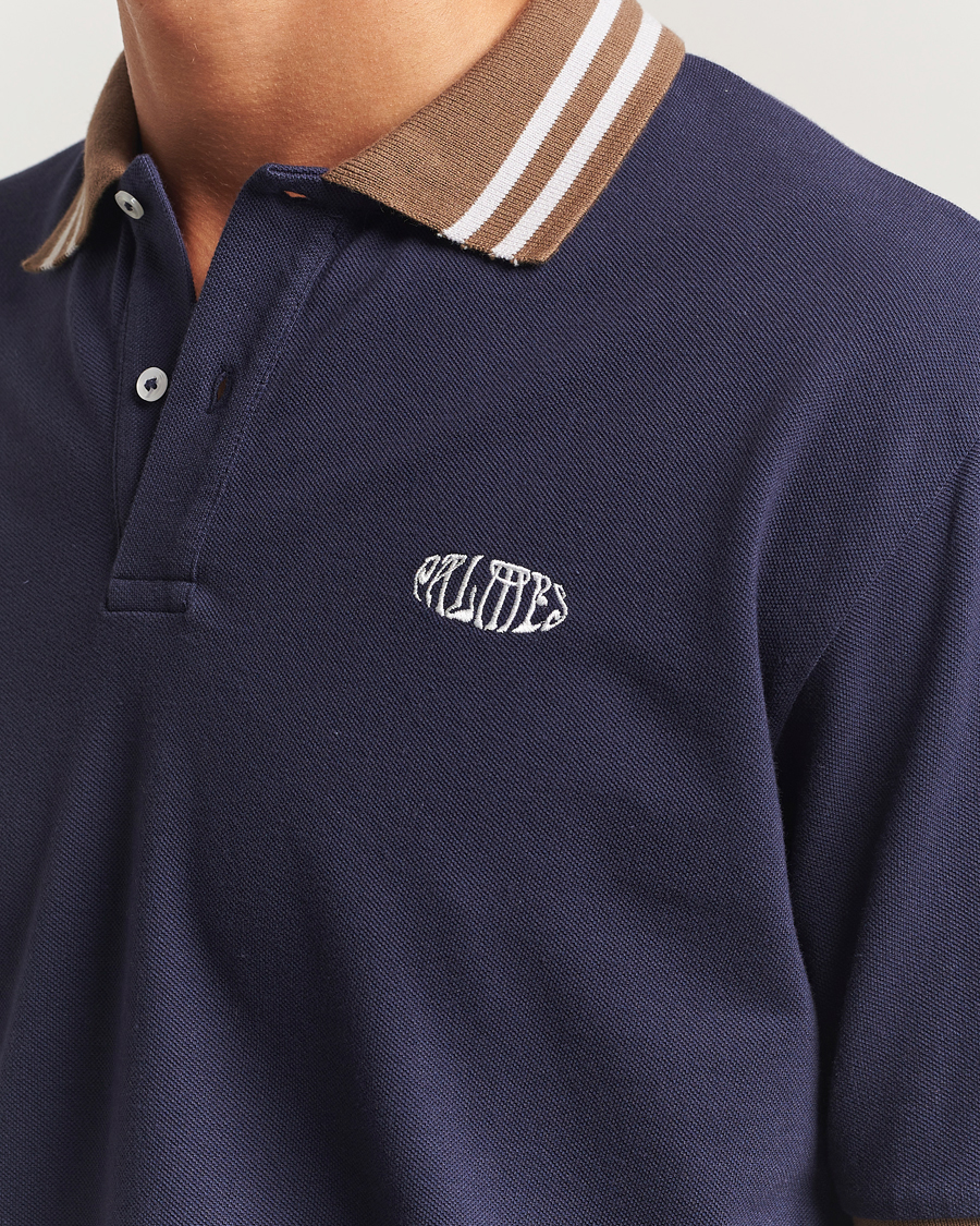 Herren | Poloshirts | Palmes | Oval Pique Polo Dark Blue
