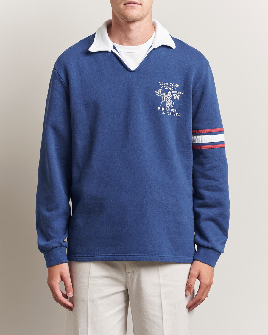 Herren | Pullover | Palmes | Forever Open Rugby Shirt Dark Blue
