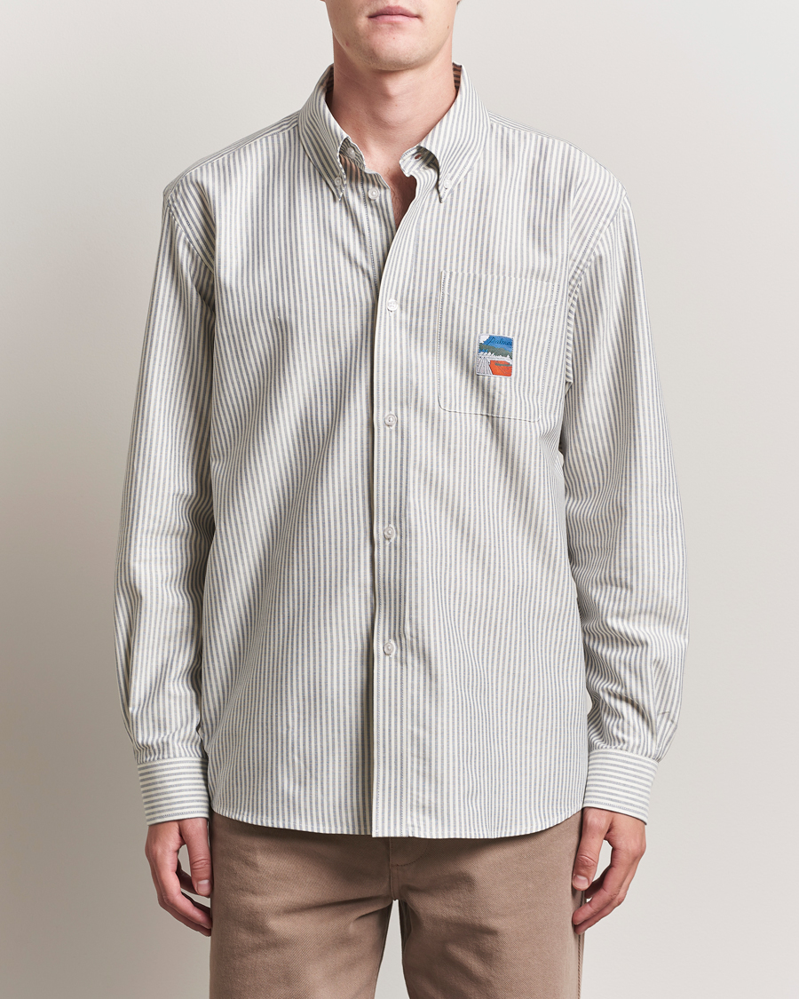 Herren | Hemden | Palmes | Deuce Oxford Shirt Light Blue Stripe