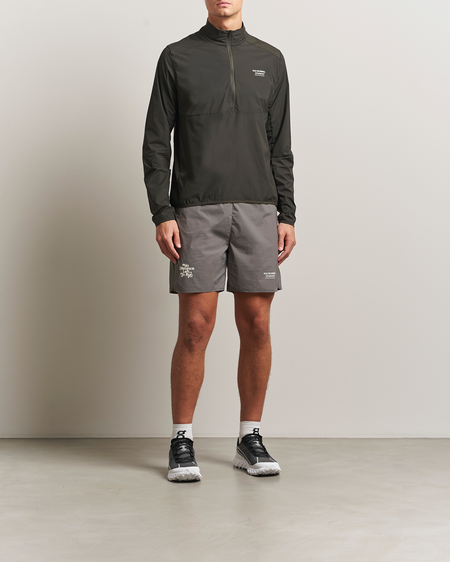 Herren | Jacken | Pas Normal Studios | Balance Half Zip Jacket Dark Olive