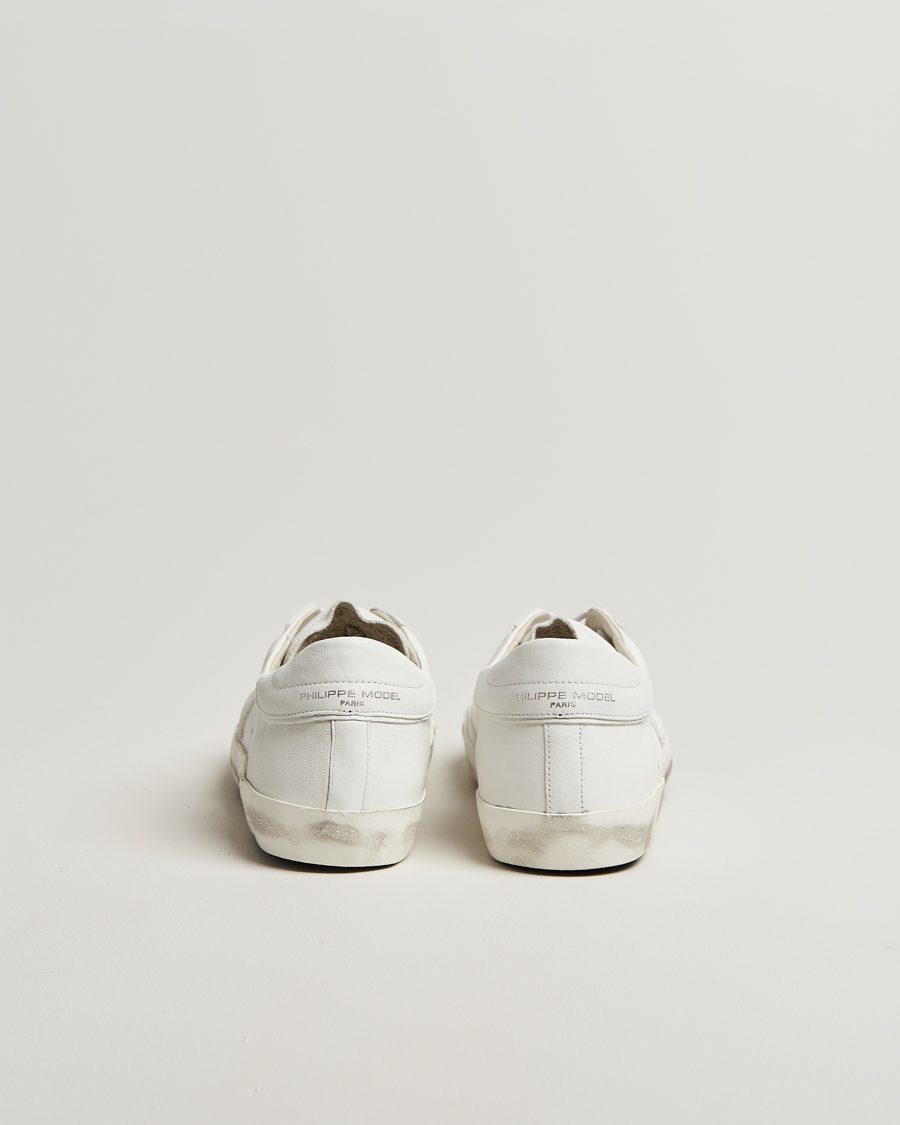 Herren | Sneaker | Philippe Model | Prsx Low Top Leather Sneakers White