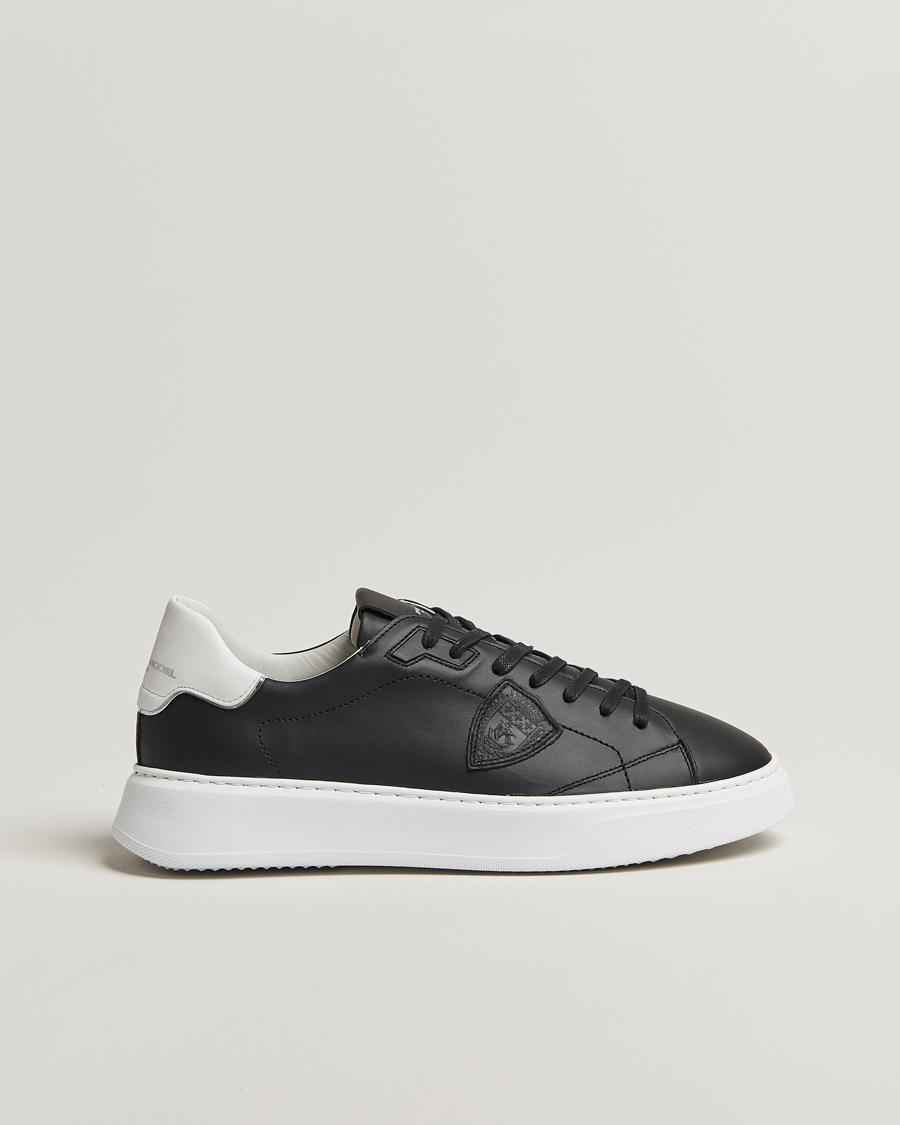 Herren | Sneaker | Philippe Model | Temple Low Top Leather Sneakers Black