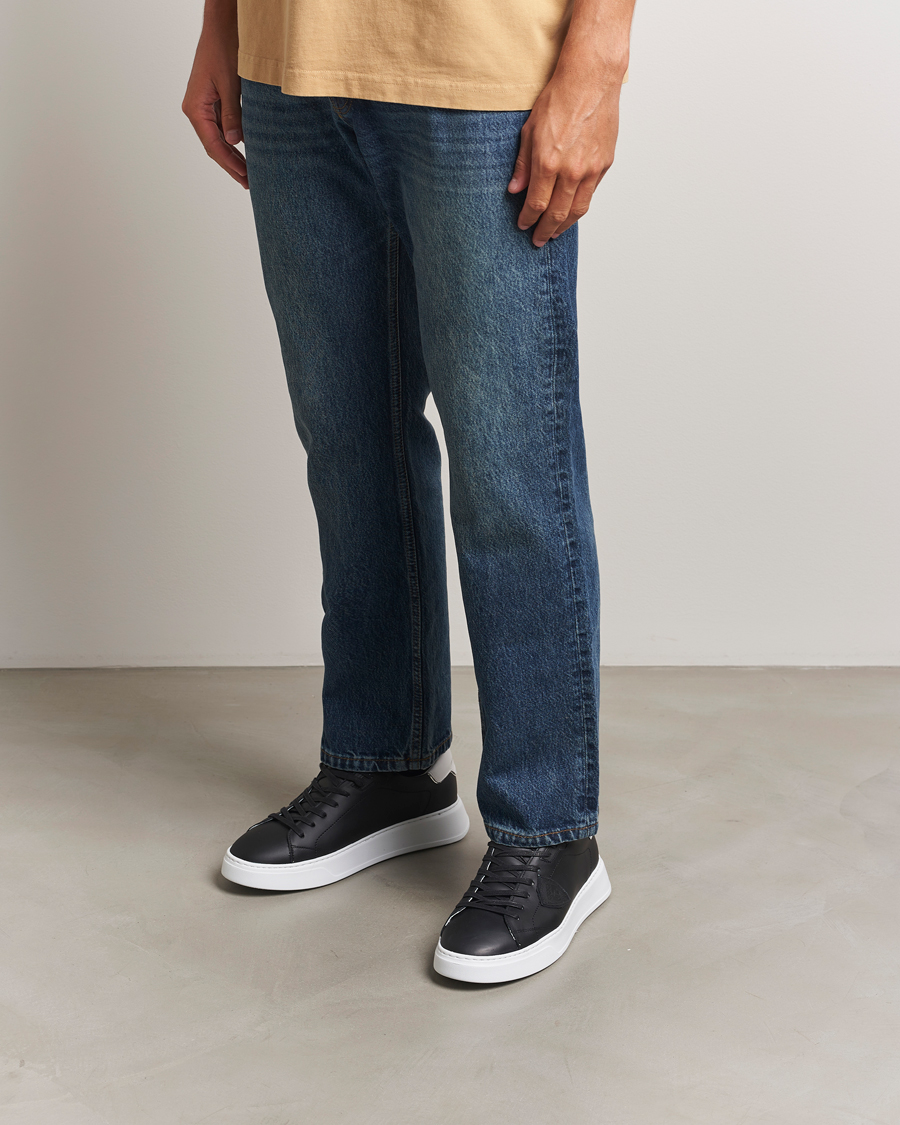 Herren | Sneaker | Philippe Model | Temple Low Top Leather Sneakers Black