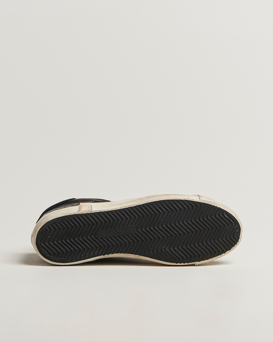 Herren | Sneaker | Philippe Model | Prsx Low Top Vintage Leather Sneakers Black