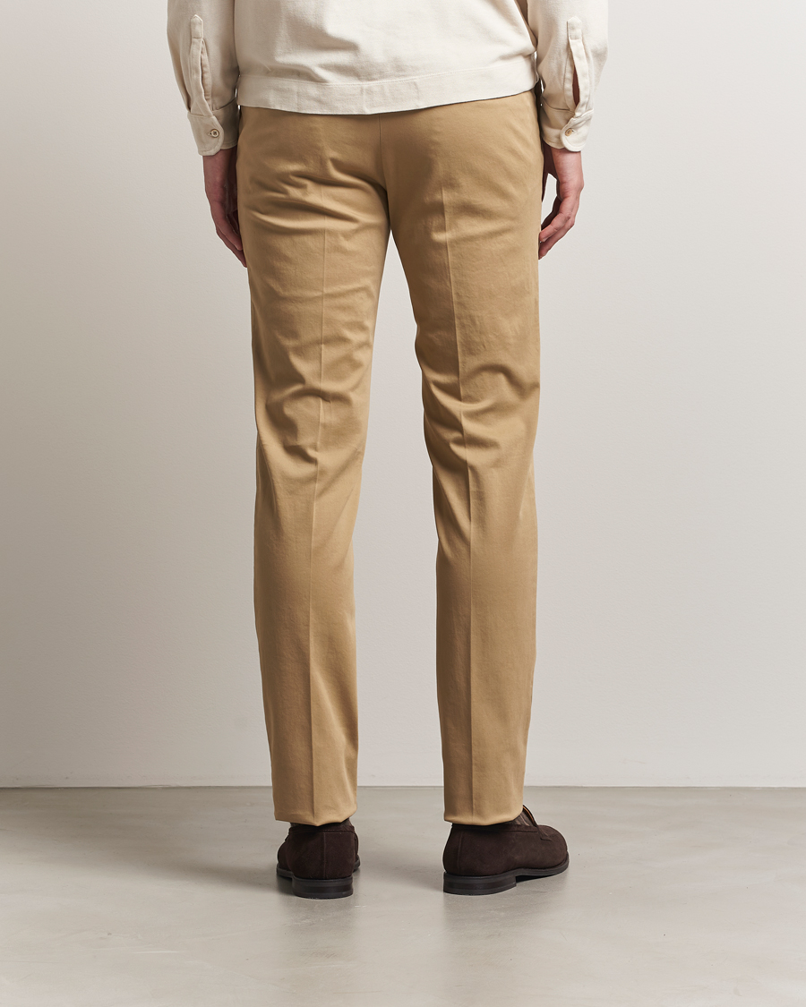 Herren | Hosen | PT01 | Slim Fit Cotton/Stretch Trousers Beige
